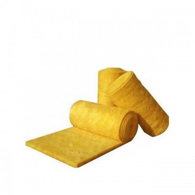 玻璃棉廠家專業(yè)生產(chǎn)A級阻燃玻璃棉卷氈鐵皮屋頂隔熱吸音玻璃棉氈