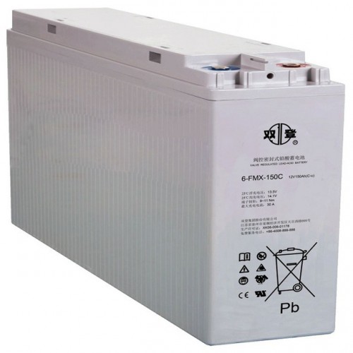 雙登蓄電池12V150AH原廠正品免維護鉛酸蓄電池UPS電池
