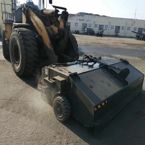 鏟車裝清掃  加裝清掃裝置 鏟車加裝清掃器 路面清掃車