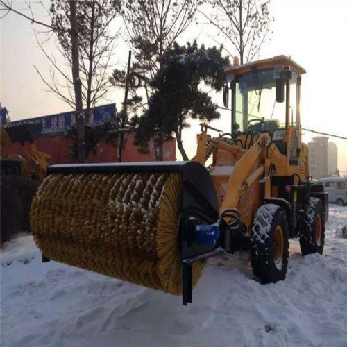 裝載機掃雪滾刷 裝載機清雪機 鏟車除雪車價格 裝載機滾刷除雪