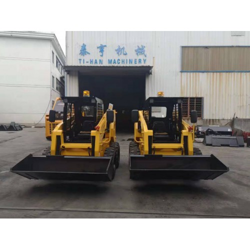 明宇鏟車清掃 國產滑移裝載機 裝載機清掃路面價格 掃地機