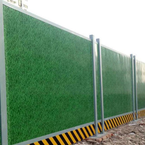 工地彩鋼圍擋 道路施工臨邊彩鋼圍擋 工程安全施工鐵皮圍擋