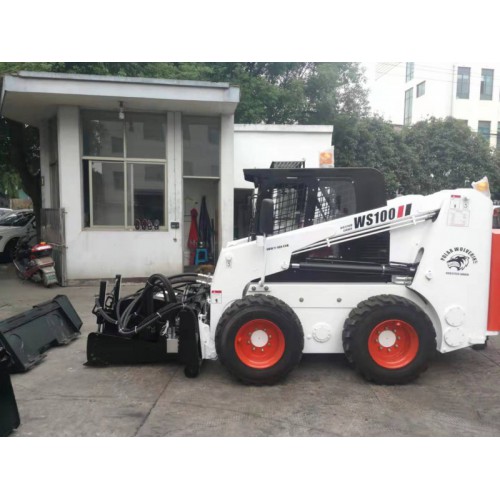 滑移裝載機 滑移清掃 鏟車清掃 掃地機 封閉清掃器 凱斯卡特