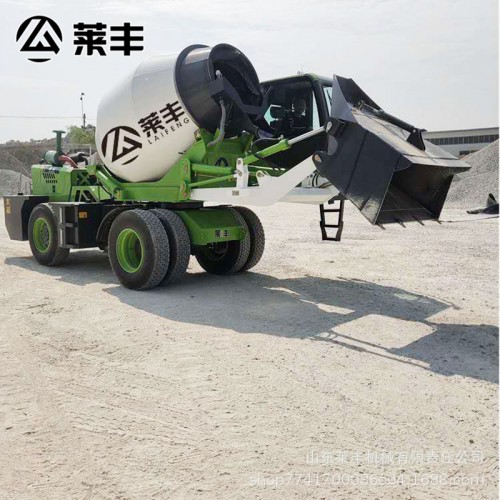 自動自動攪拌車工作視頻價格  自上料攪拌車廠家 工程搬運