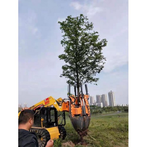 園林移樹用 四瓣式挖樹機(jī) 四瓣式移樹機(jī) 挖樹高效率