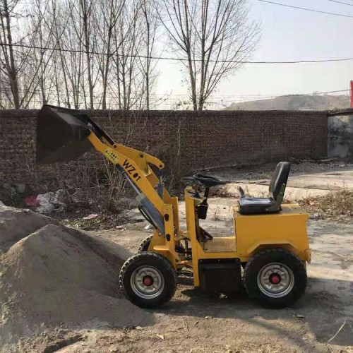 裝載機建筑機械小鏟車  除雪微型小鏟車 除雪電動小鏟車可分期