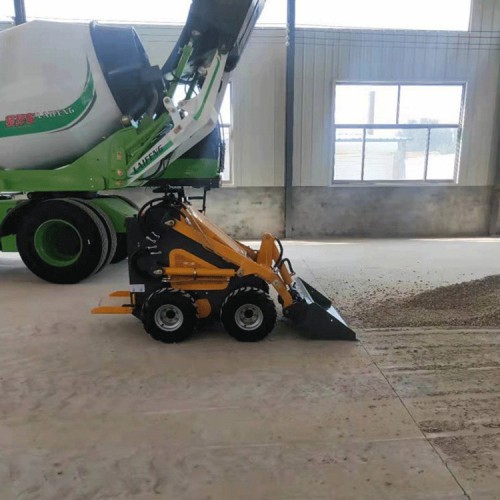 養(yǎng)殖場(chǎng)微型滑移小鏟車  小型電動(dòng)裝載機(jī) 現(xiàn)貨直銷