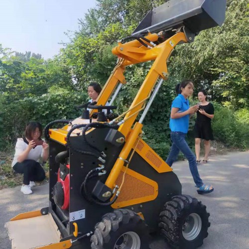 工程輪式滑移小鏟車  小型電動(dòng)裝載機(jī) 廠家報(bào)價(jià)