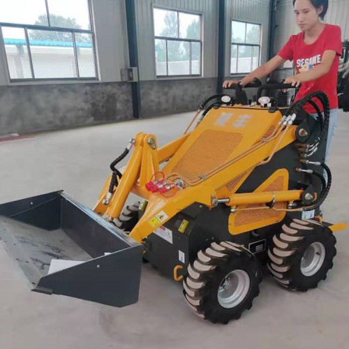 養(yǎng)殖場微型滑移小鏟車  滑移鏟車廠家 性價比高