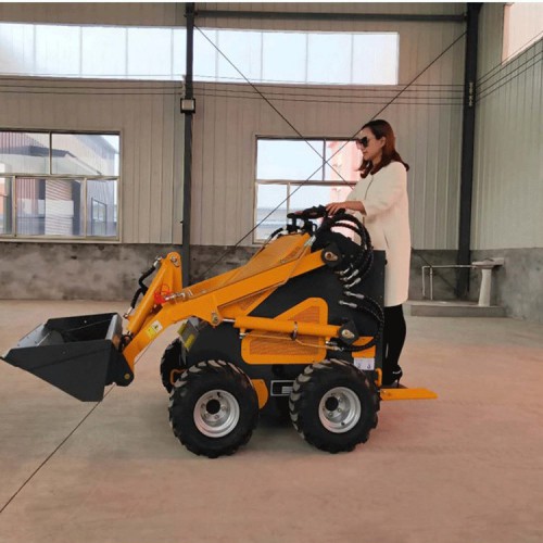 車間內(nèi)滑移小鏟車  小型電動裝載機(jī) 隨時可以提車
