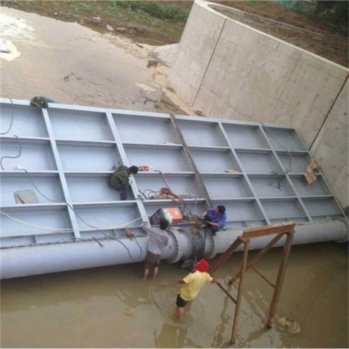 海鷹 液壓景觀鋼壩閘門 液動(dòng)底軸鋼壩 快速啟閉鋼閘門 高密封