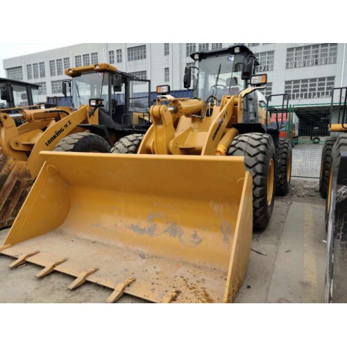 二手龍工855裝載機，臨工柳工二手30 50鏟車原裝抓木機