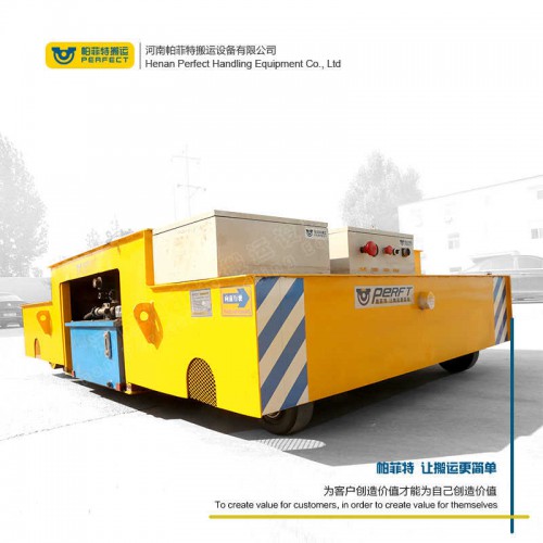 定制混凝土預制裝配式公用箱涵專用無軌電動平車轉運預制件過跨車