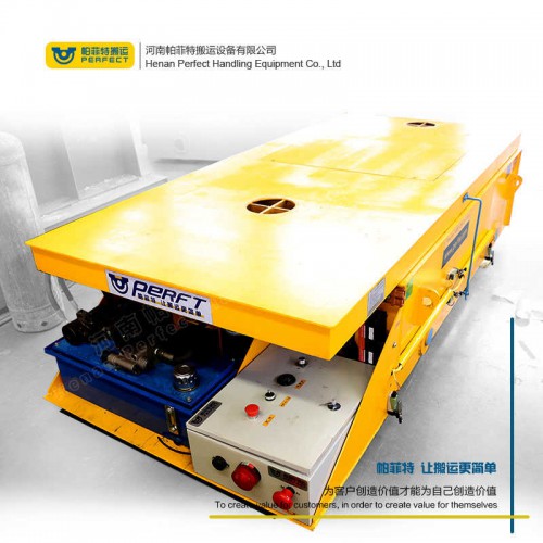 廠家直銷線圈處理用蓄電池驅(qū)動(dòng)自動(dòng)轉(zhuǎn)移小車紙垛轉(zhuǎn)運(yùn)有軌平車