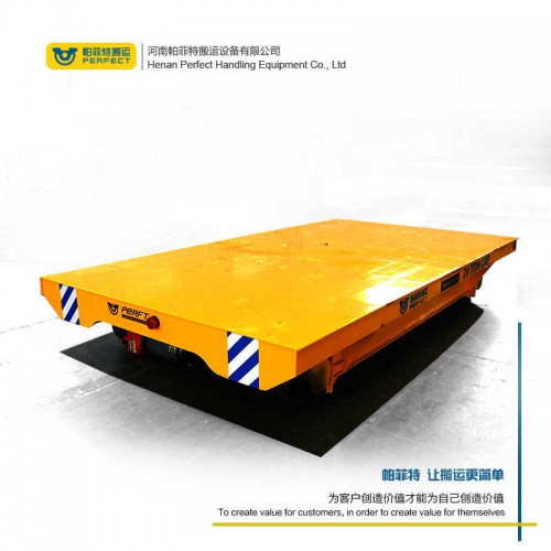 蓄電池搬運(yùn)小車電動(dòng)軌道平臺(tái)四輪電動(dòng)平車搬運(yùn)水泥設(shè)備平移換軌車