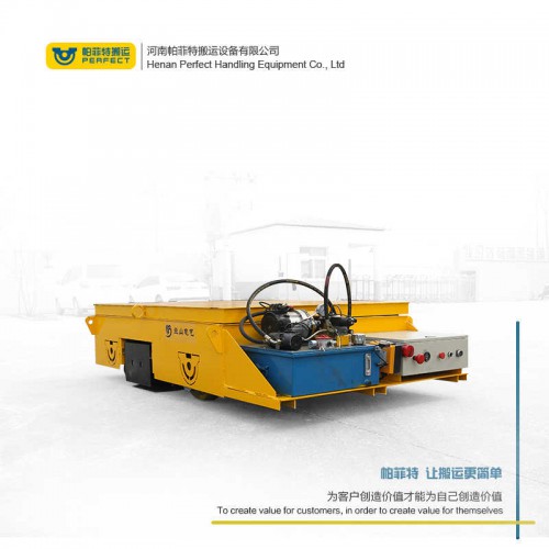 拉運(yùn)平把車 自動(dòng)化軌道平車 50噸電動(dòng)軌道轉(zhuǎn)盤 行車過跨運(yùn)輸