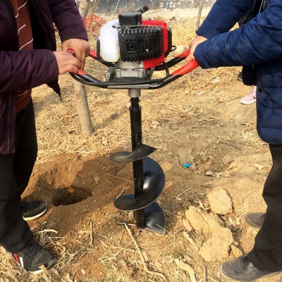 栽樹挖坑機 栽樹鉆孔機 30公分直徑挖坑機