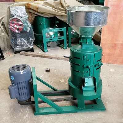 水稻碾米機 立式砂輥谷子磨米機 黃谷子磨米機