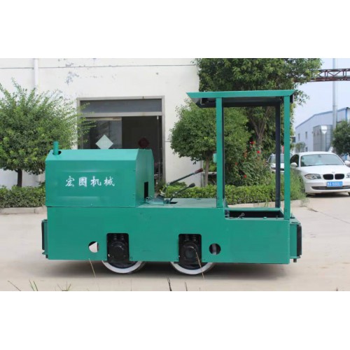 礦用2噸柴油機車 二級過濾環保柴油機車