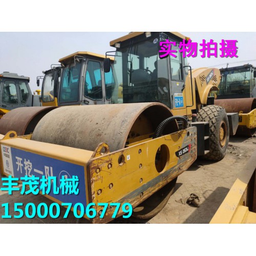 河北二手柳工振動壓路機 二手8噸雙鋼輪壓路機30天可退換