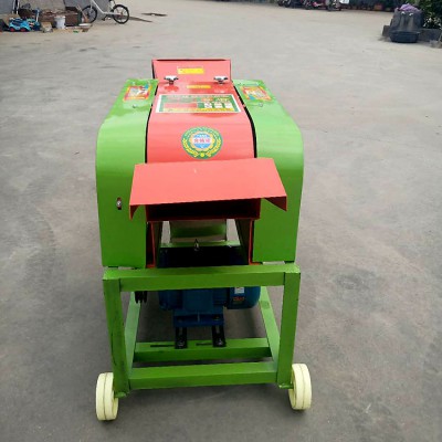 秸稈揉絲機(jī) 自動(dòng)進(jìn)料鍘草粉碎機(jī) 青貯鍘草揉絲機(jī)廠家