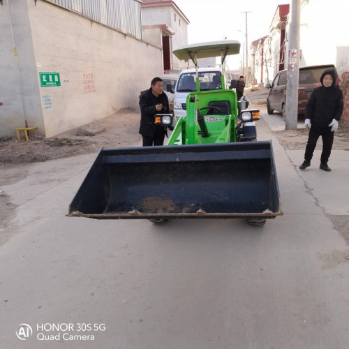 小型電動裝載機價格  出售小鏟車 建筑工程四輪裝載機