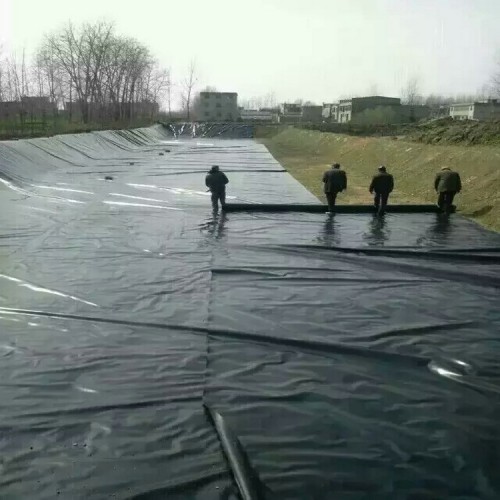 養殖場氧化塘1.0mm土工膜施工貨源充足