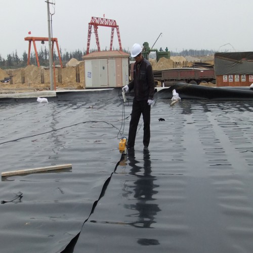 大連畜牧業沼液池雙毛面HDPE土工膜 1.9mmHDPE防滲膜性能穩定