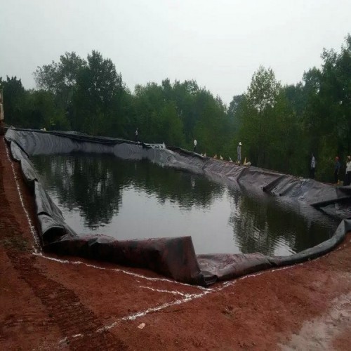 垃圾堆場防滲膜施工報驗 1.0mmHDPE土工膜廠家批發價