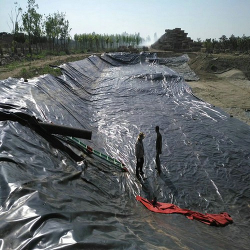 危險固廢填埋場防滲土工膜 1.8mmHDPE土工膜商品批發(fā)價