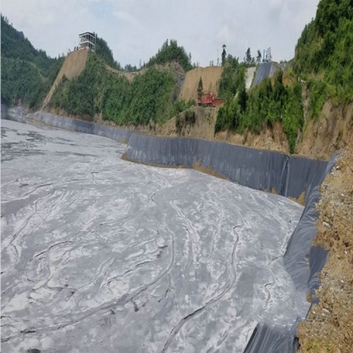 發(fā)電廠(chǎng)灰渣貯放灰壩土工膜防滲 1.9mmHDPE防滲膜性能穩(wěn)定