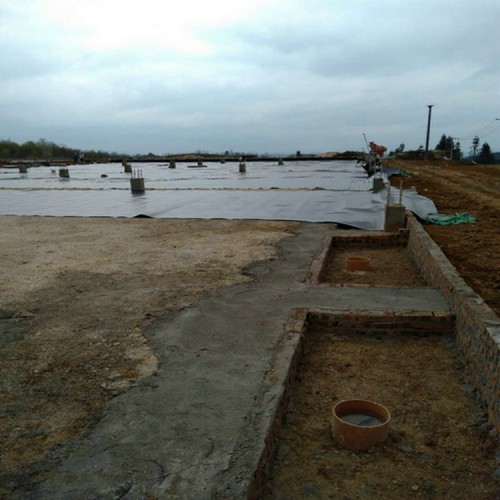 上海0.8cm排水板施工方案 防滲膜焊機 金礦堆浸土工膜