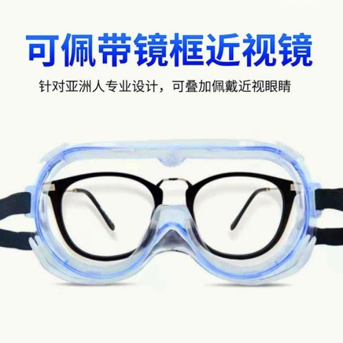 東貝醫(yī)用隔離眼罩護(hù)目鏡廠家 防噴濺防飛沫可調(diào)節(jié) 獨(dú)立包裝