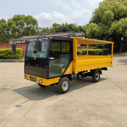 大型倉(cāng)庫(kù)貨物搬運(yùn)車   建筑工地平板拉磚車  養(yǎng)殖戶拉豬車