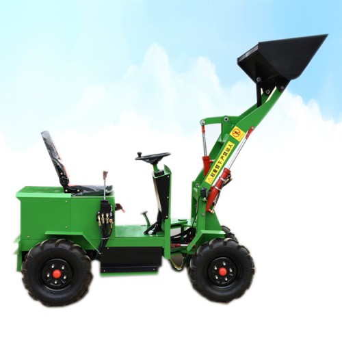小型電動(dòng)裝載機(jī)   建筑工地推土車  電動(dòng)鏟車