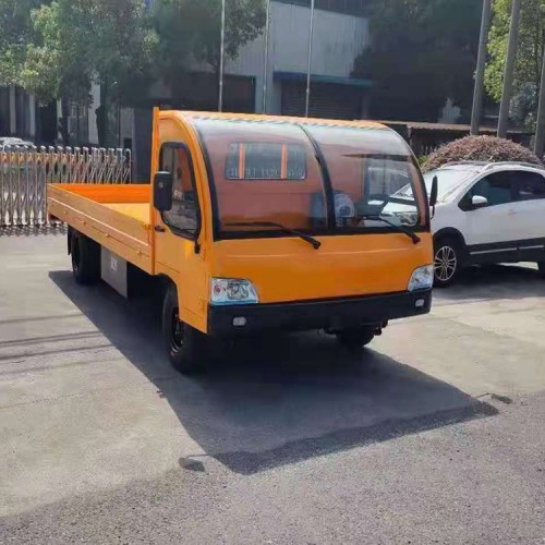 電動平板車  工地倉庫拉貨電瓶車  廠區(qū)搬運車