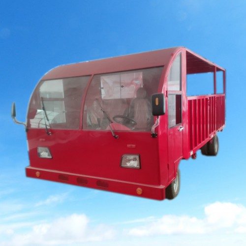 電動拉豬車  豬廠轉(zhuǎn)運車  平板搬運車可定制