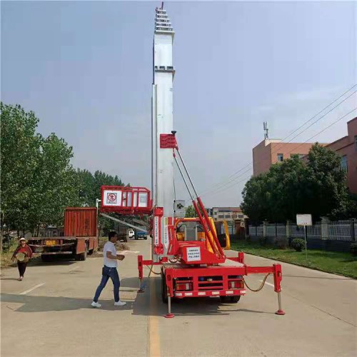 云梯車 高空作業云梯車 上料云梯車