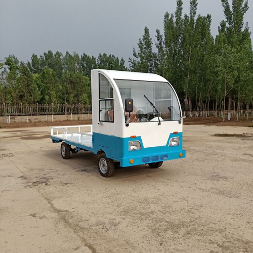 電動(dòng)平板車  電動(dòng)廠區(qū)搬運(yùn)車  工業(yè)電動(dòng)周轉(zhuǎn)車