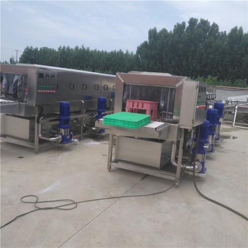 義康牌  洗筐機 隧道式洗箱機  保溫箱清洗機