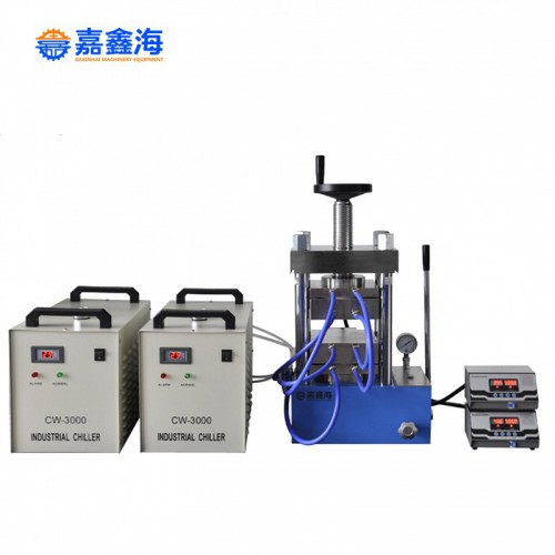 JCH-600DG 500度雙平板電加熱壓片機