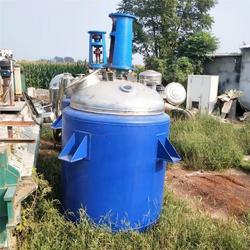 二手反應釜 搪瓷外加套 316材質(zhì)電加熱釜