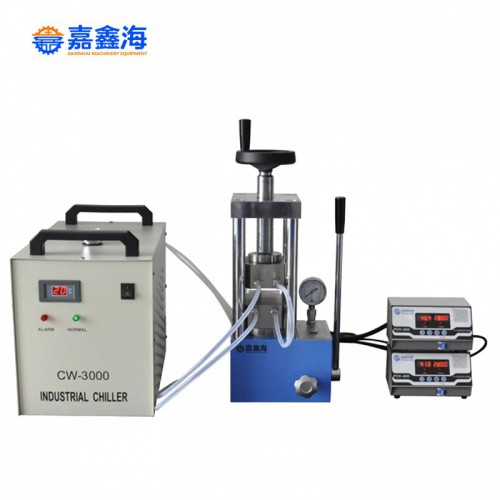 JCH-600C 300度雙平板電加熱壓片機(jī) 不含水冷機(jī)