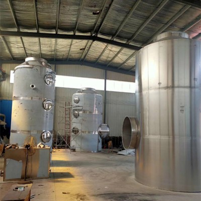 不銹鋼噴淋塔 廢氣處理設(shè)備 304不銹鋼噴淋塔 堿洗塔