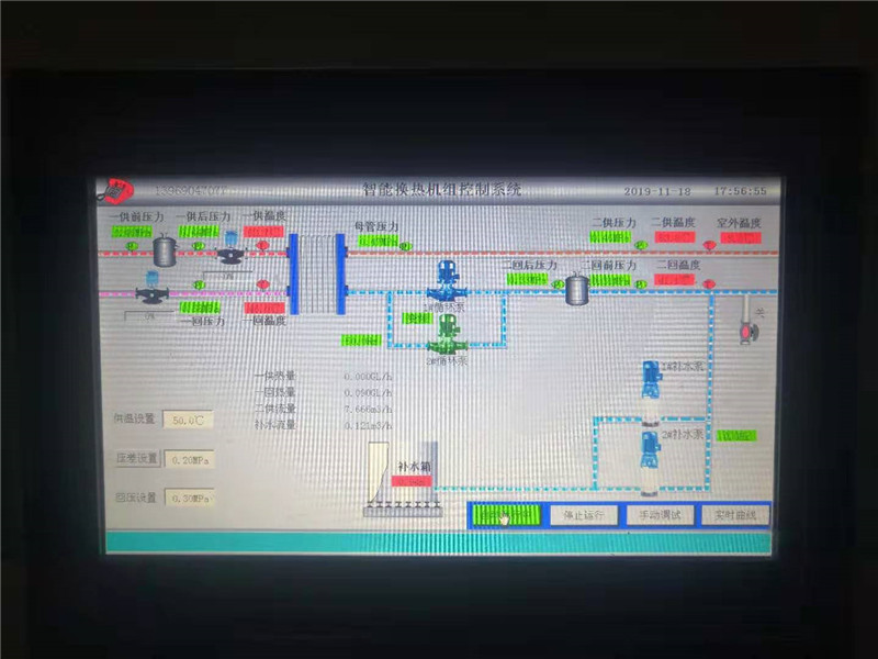 換熱機組PLC控器