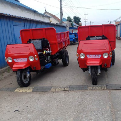 福建供應(yīng)時(shí)風(fēng)款柴油三輪車 加厚車廂工程拉沙拉土自卸翻斗車