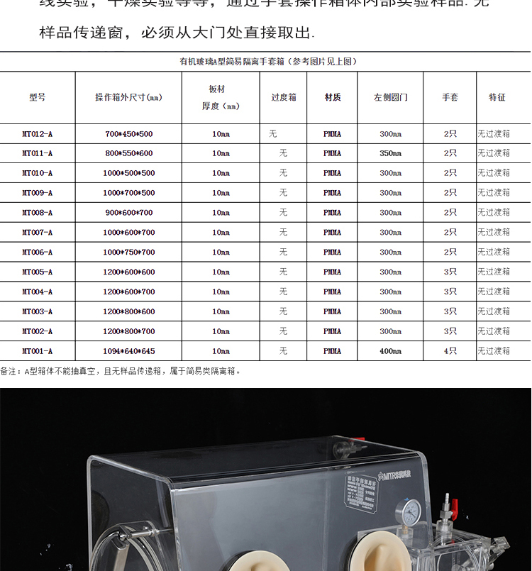 AB型亞克力手套箱詳情_06