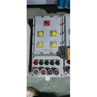 防爆開關箱 防爆開關箱BKX  鋁合金材質防爆開關箱
