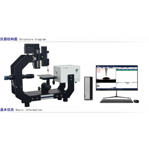 青島路博LB-200S全自動型光學接觸角測量儀 光學成像系統