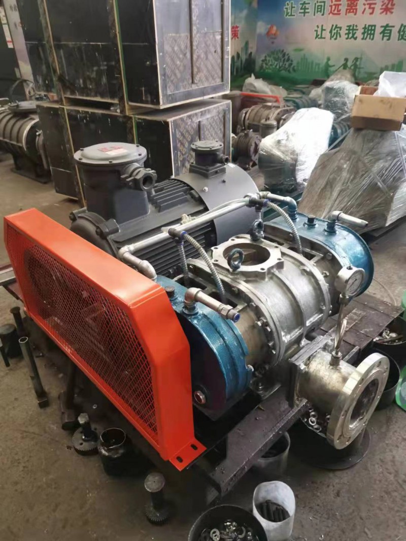 125沼氣機械密封不銹鋼風(fēng)機